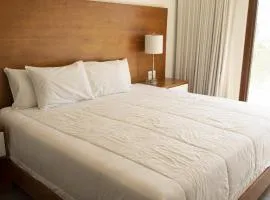 Pool entry villa for in private complex in Monterrico