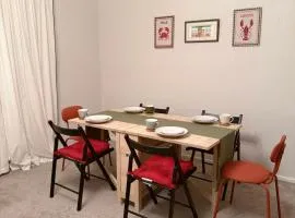 Traditional meets Modern, steps to local shops