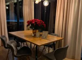 Leśny Azyl Domki z Zimowym Tarasem i Jacuzzi na Wyłączność w Samym Środku Lasu