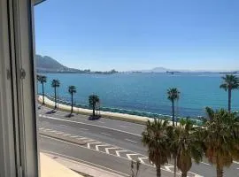 Apartamento junto al mar, con vistas Gibraltar