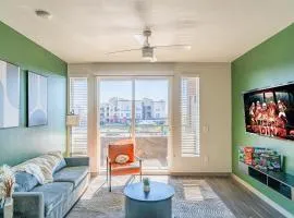 Stadium-Side Escape with Pool Gym Balcony Parking