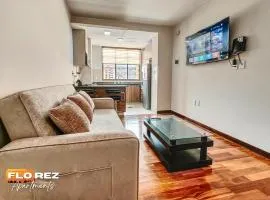 FLOREZ APT18 - Céntrico, Cómodo y Espacioso