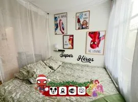 Cosy Disney Studio - Princess & Marvel World - 6 min to Disneyland Paris