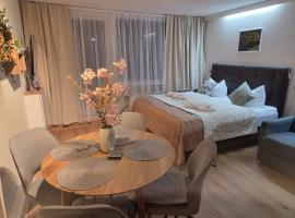 Wildwood Lodge Ferienwohnung mit Wellness, Hotel in Sankt Englmar