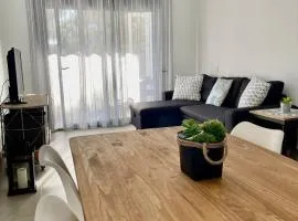 Apartment with private patio and jacuzzi