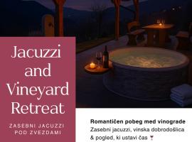 Jacuzzi & Vineyard Retreat, hotel v destinaci Podlehnik