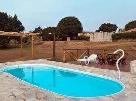 Chácara pôr do sol