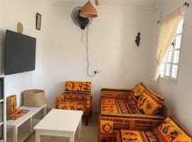 Private Top-Floor Apartment Steps from Diani Beach, hotel in Galu