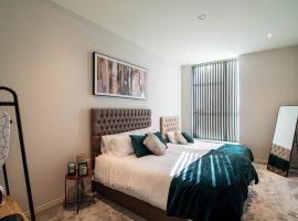 Modern 1 bed Apartment in Central Leeds, Hotel in Central Station