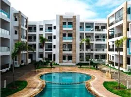 Appartement haut standing 2 chambres piscine Martil