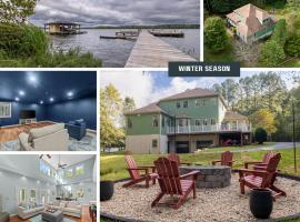Cozy Lake Getaway with Firepit, Lake Access, Theatre, hótel í Boydton
