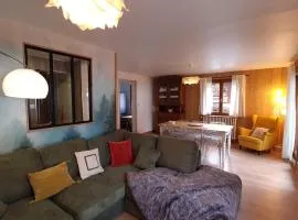 Appartement T4 au centre de La Clusaz avec balcon et WIFI - FR-1-459-252