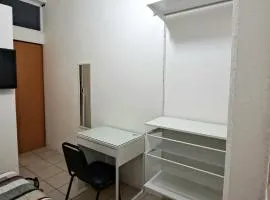 Habitación con baño privado para 2 personas cerca del ESTADIO AZTECA-BANORTE