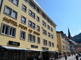 Central Hotel Post, hotel a Coira