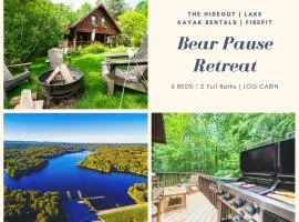 Authentic Log Cabin Short walk to Lake & Hideout