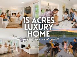 Luxury Farm House with Game room & Outdoor Retreat, Hotel in Thompsons Station