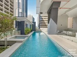 Modern 2B Apt with Spa in Brisbane City Centre