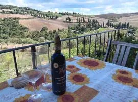 Appartamento Giotto Terrazzo panoramico nel cuore della Val d Orcia