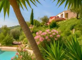 VillaCarros - Studios in Sea & Mountain Villa near Nice with Idyllic View