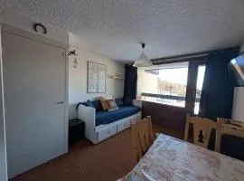 Studio ski aux pieds 22m², animaux acceptés, avec parking - FR-1-445-85