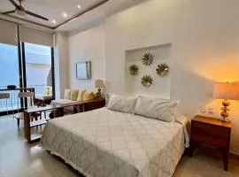 Penthouse Studio 2 blocks from Los Muertos beach