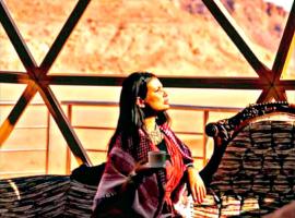Olivia Rum Luxury Bubbles & Jeep Tours, hotel v destinaci Wadi Rum