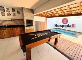 Casa 3 Suítes | Piscina | Toda climatizada