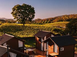 Capanna del Vale - Ref&uacute;gio & Degusta&ccedil;&atilde;o no Vale dos Vinhedos、ベント・ゴンサルベスのゲストハウス