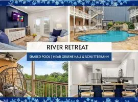 Close to River Shared Family Pool Wurstfest Ready