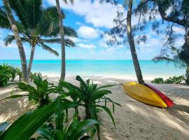 Natura Lagoon 2BM Bungalow 1, hotel a Titikaveka
