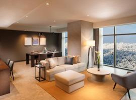DoubleTree By Hilton Seoul Pangyo Residences, ubytov&aacute;n&iacute; s možnost&iacute; vlastn&iacute;ho stravov&aacute;n&iacute; v destinaci Songnam