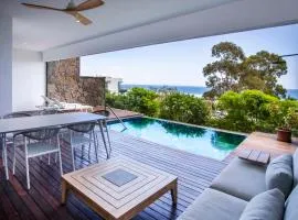 Appartement 2 chambres avec piscine, vue mer sur la baie