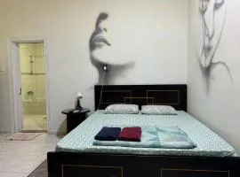 Basic Private Room with attached bathroom - No Parking Space