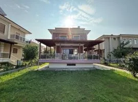 Family Duplex Villa with Garden 150m to Beach