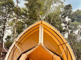 Kayi glamping, luksuslik telkmajutus sihtkohas Kaliurang
