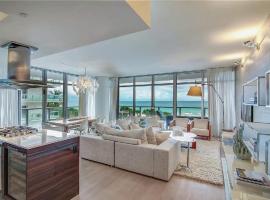 Oceanfront Three-Bedroom Condo With Wraparound Balcony and Panoramic Views, hotel a Miami Beach
