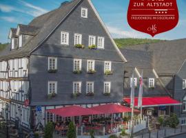 Hotel zur Altstadt, hotel v destinaci Freudenberg