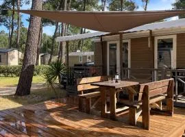 Bungalow accès Océan 6 pers tout équipé dans camping 5 étoiles