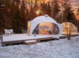 Bubble House glamping tent Odulemma, hotel 