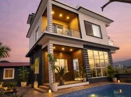 ll EMPYREAN STAYS ll G0DFATHER VILLA ll MASTERPIECE ll 4BHK ll AC ll LARGEST POOL ll