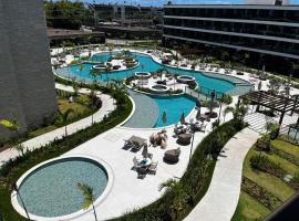 Flat Premium com 2 quartos em Muro Alto - Porto de Galinhas - 301 B - Beach Class Verano, hotel em Ipojuca