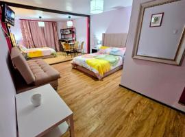 Suite Rosa familiar para hasta 6 huéspedes Amplia, céntrica, con cocineta y baño privado، فندق في مدينة ميكسيكو