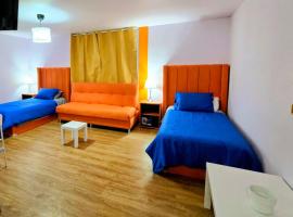 Suite Naranja moderna para 3 huéspedes Cocina equipada, Wi-Fi rápido y excelente ubicación céntrica, hotel em Cidade do México
