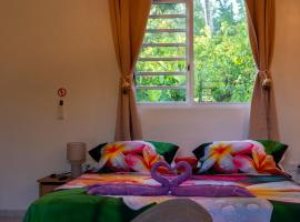 Vaihi's Garden Huahine, hotel v destinaci HUH