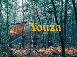 Youza ecolodge, hôtel à La Couture-Boussey