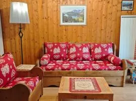 Appartement 2 chambres avec jardinet, piscine vue sur la montagne