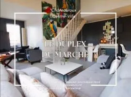 Le Duplex du Marche-centre-parking prive-balcon