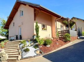 Villa entre lac et montagnes, hótel í Neuvecelle