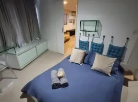 Flat mobiliado e bem localizado