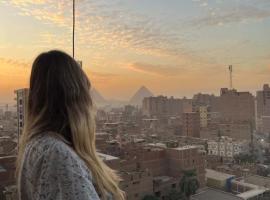 Rafiki Hostels - Pyramids, hótel í Giza